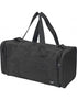 28L Foldable Duffel Bag Travel Gym Sports Luggage Waterproof Polyester - Black