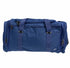 44L Foldable Duffel Bag Travel Gym Sports D-Zip Top Shoulder Strap - Royal Blue