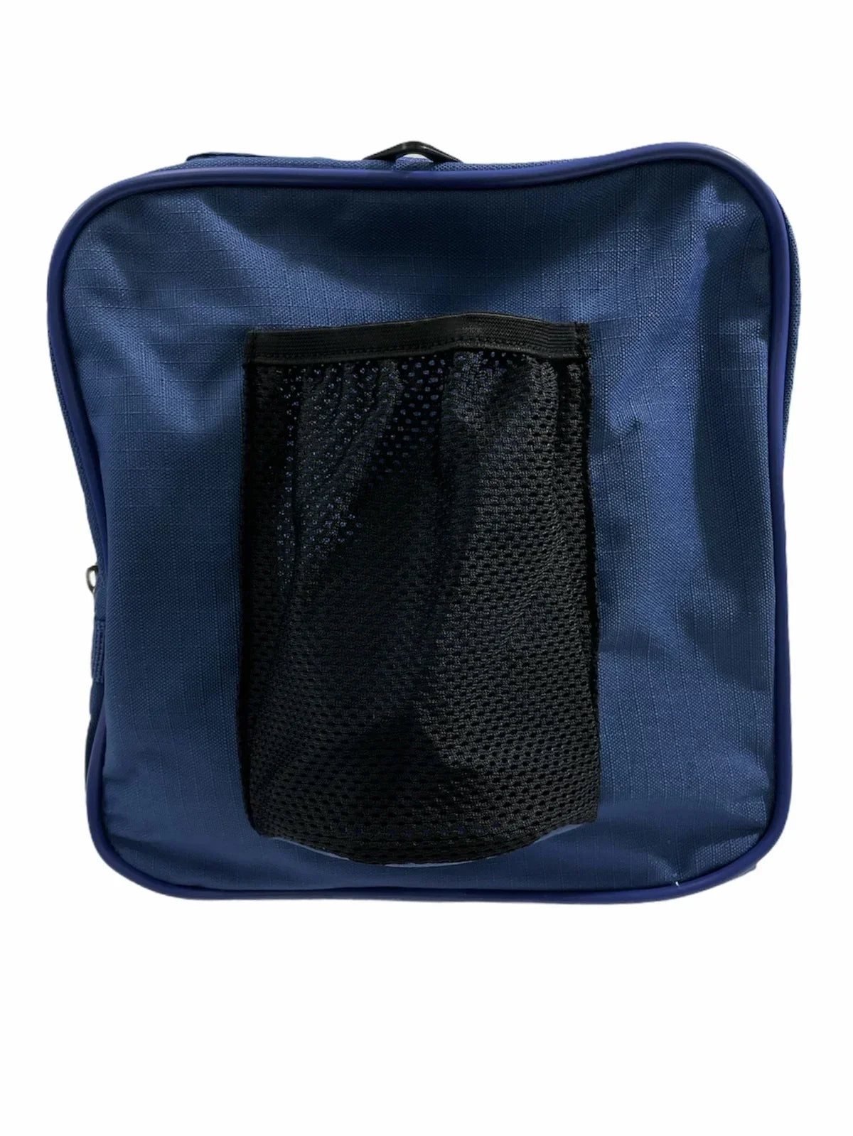44L Foldable Duffel Bag Travel Gym Sports D-Zip Top Shoulder Strap - Royal Blue