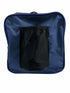 44L Foldable Duffel Bag Travel Gym Sports D-Zip Top Shoulder Strap - Royal Blue