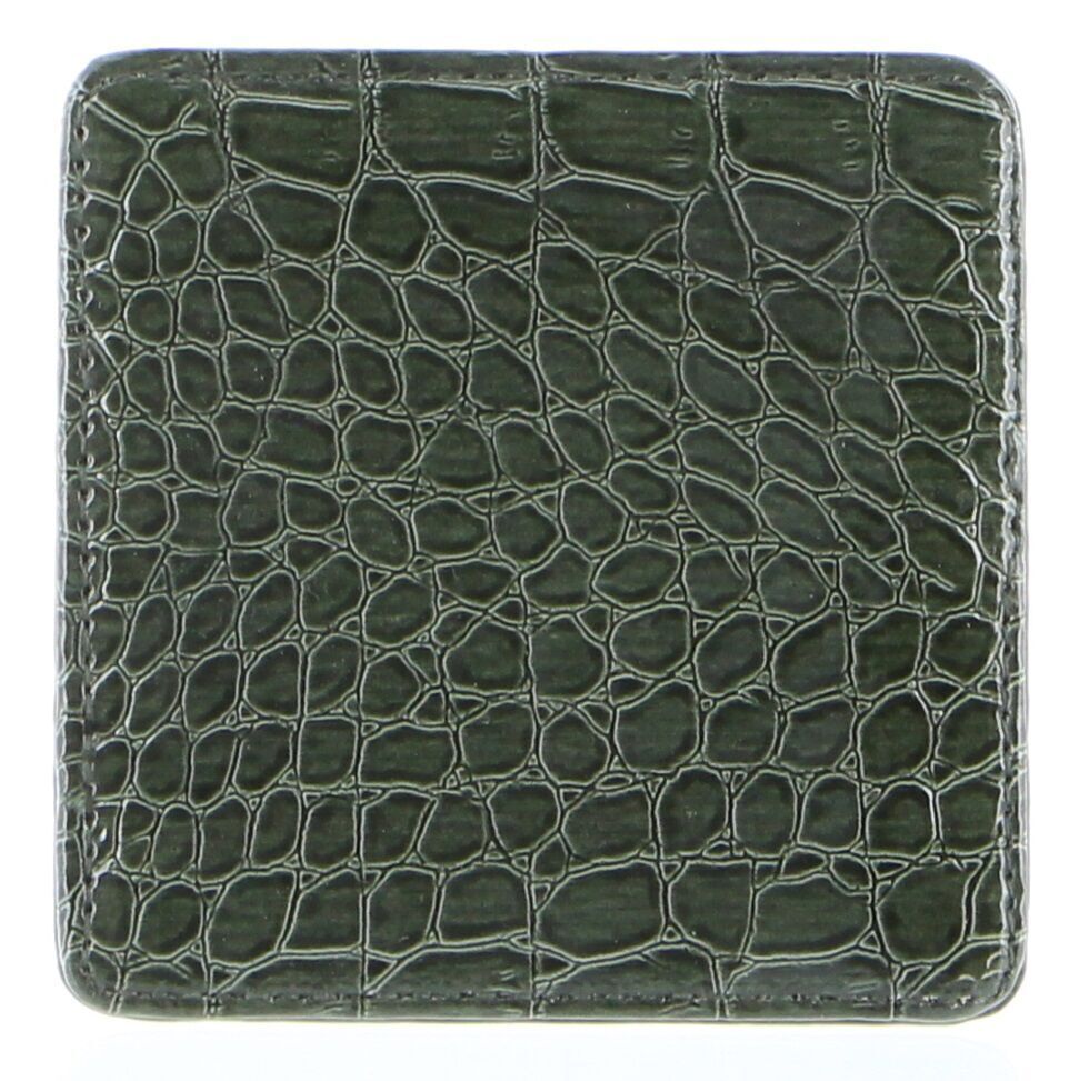 4x  Tableware Crocodile Coasters Mats Pad Drinks Table Non Slip - Green