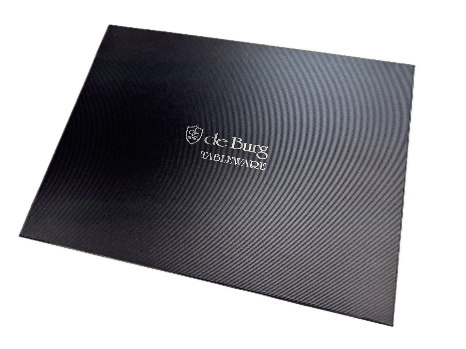 4 Piece Table Place Mat Set Placemat with Croc Pattern - Blue