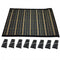 Set of 8 BAMBOO PLACEMATS Dinner Table Decor Party Natural Party 45x30cm BULK