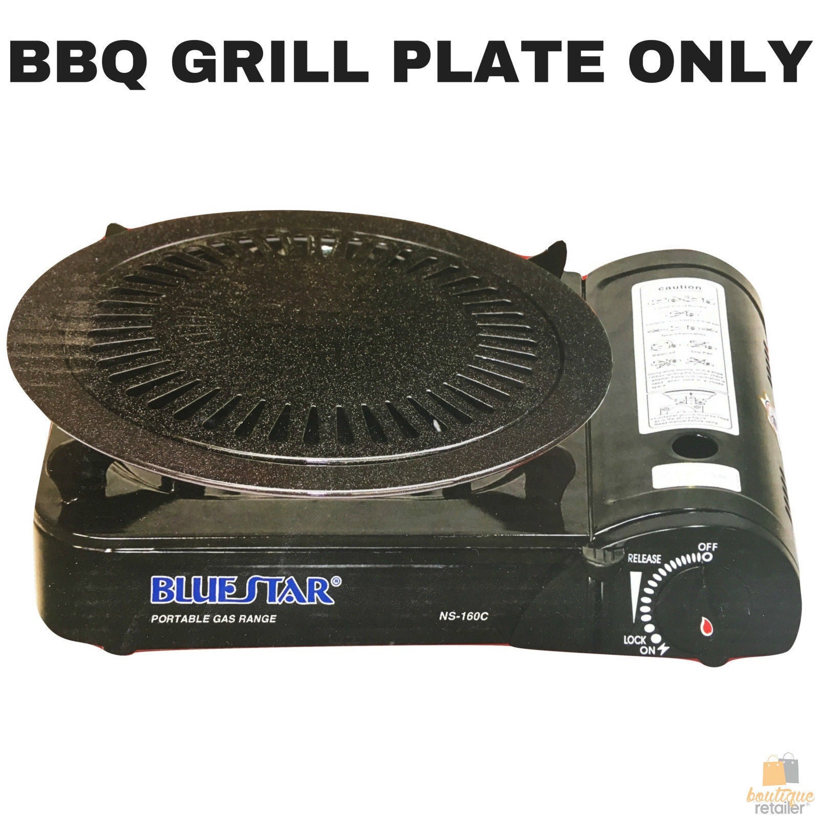 BBQ GRILL PLATE for Portable Grill Gas Stove Asian Vietnamese Chinese