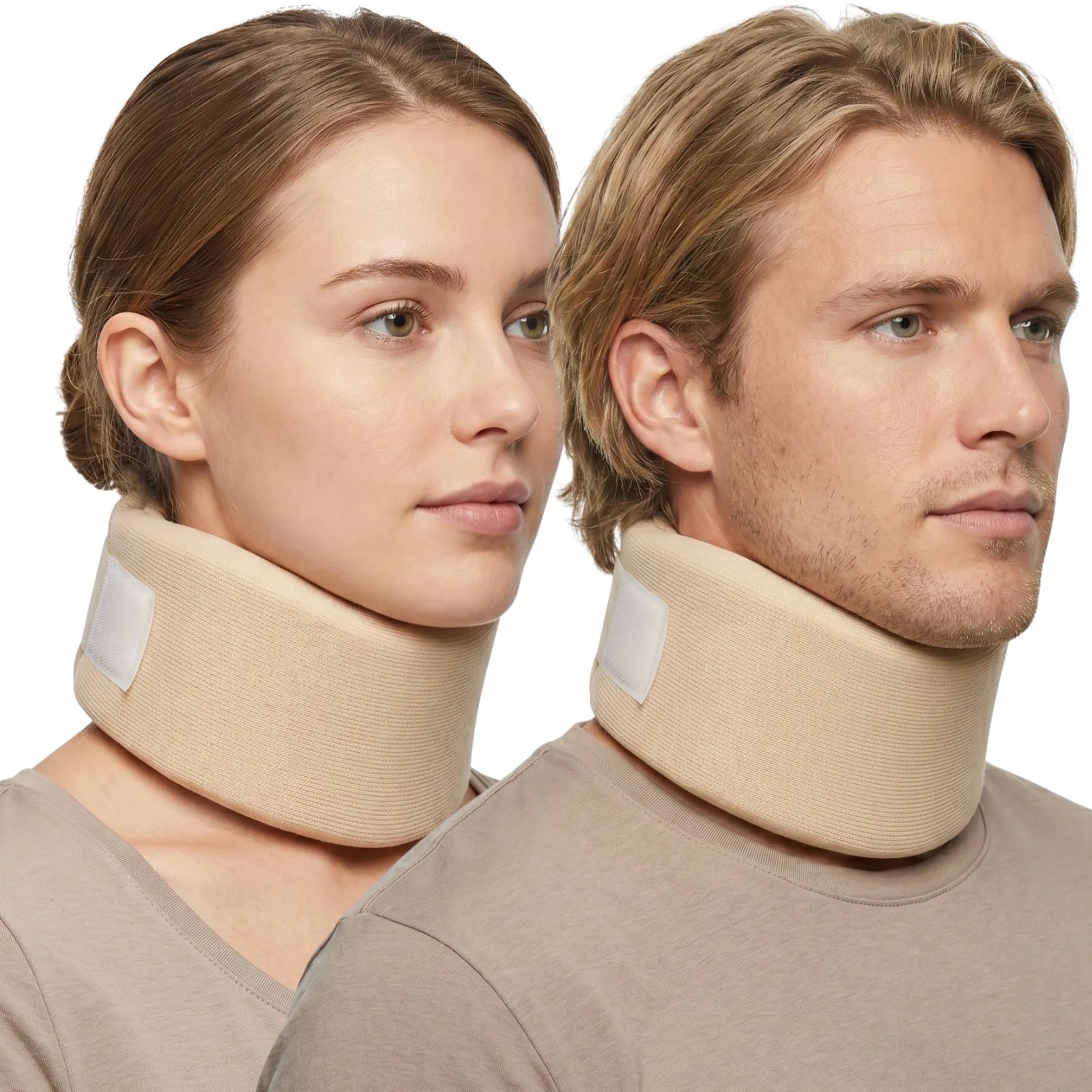 Cervical Collar Neck Foam Brace Support Spine Shoulder Pain Relief Set