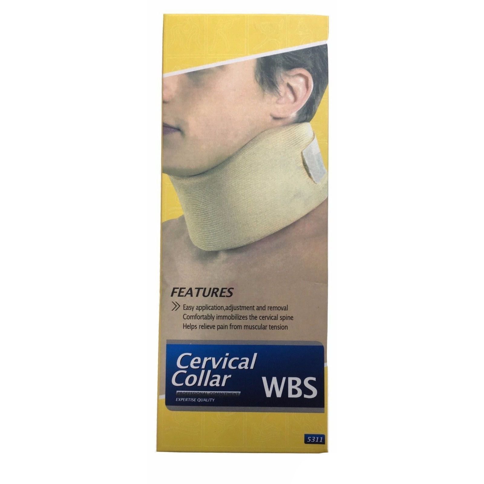 Cervical Collar Neck Foam Brace Support Spine Shoulder Pain Relief Set