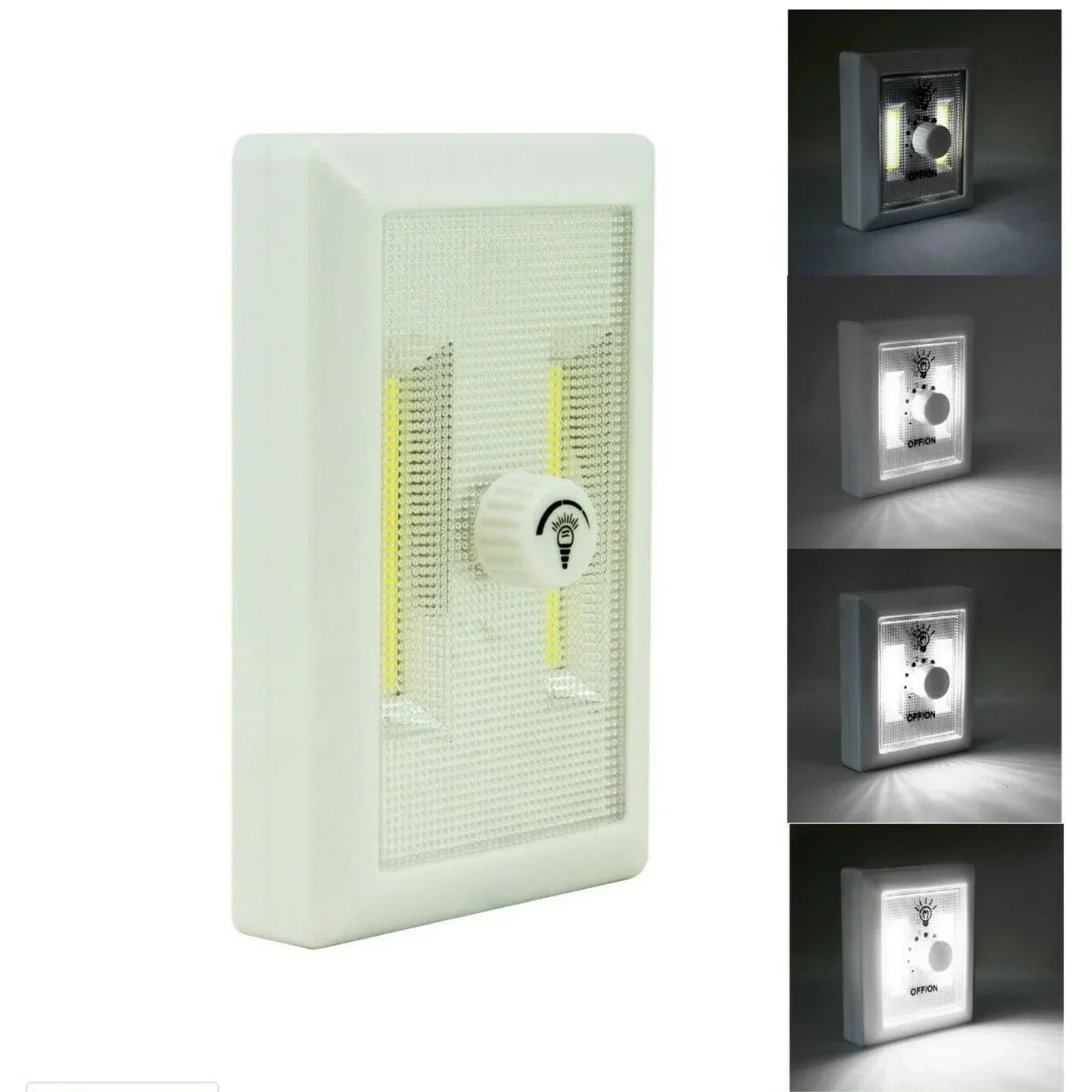 Wireless Dimmer Light with Cob Led Technology - White