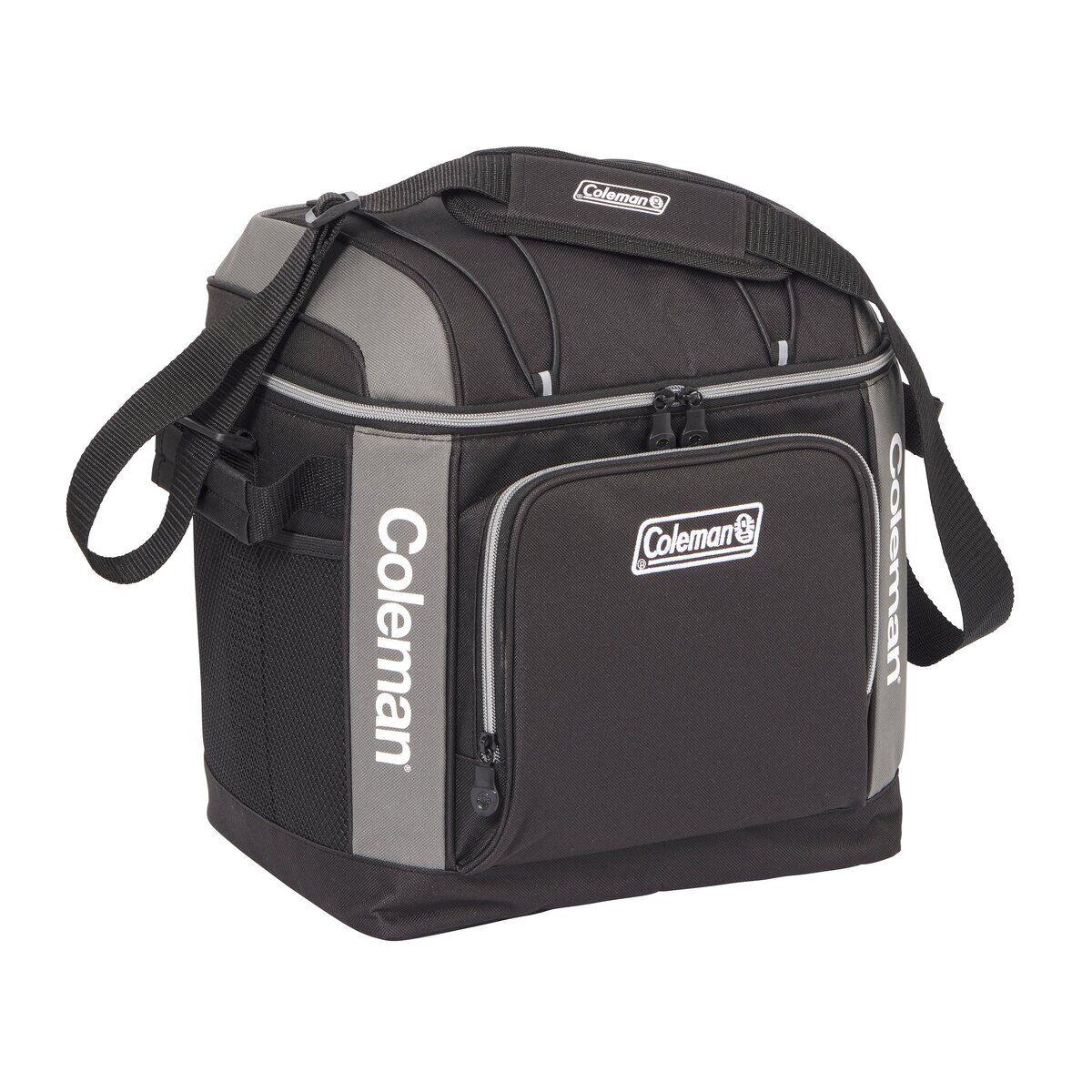 30 Can Soft Cooler Insulated Outdoor Camping Picnic Bag in Black