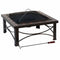 30" Square Slate Tile Fire Pit Outdoor Patio Heater Fireplace