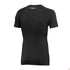 Mens Compression Short Sleeve T Shirt Top Gym Thermal - Black - S