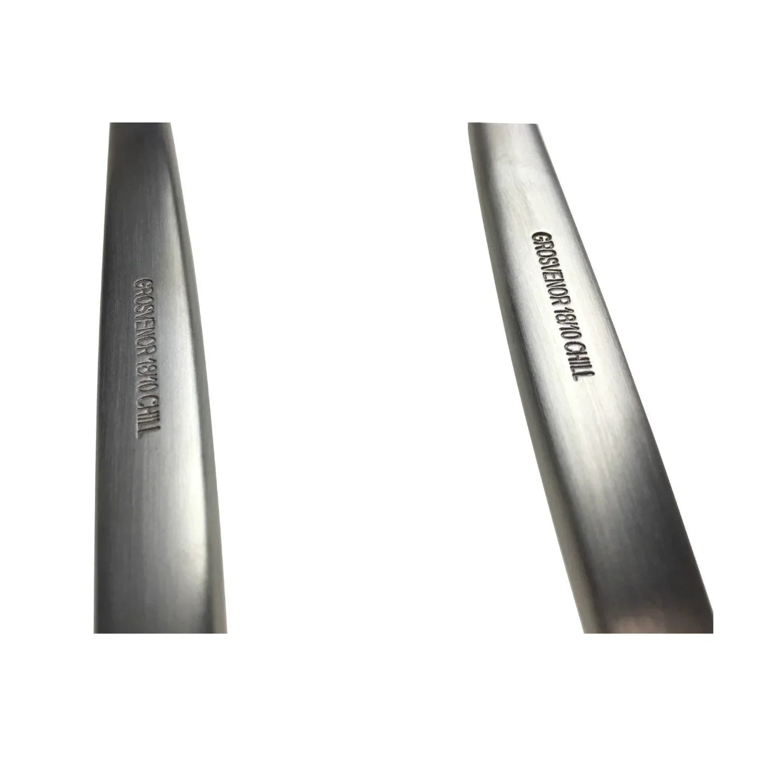 Chill 2 Salad Servers 18/10 Stainless Steel Spoon Fork CHILL2SS
