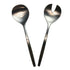 Chill 2 Salad Servers 18/10 Stainless Steel Spoon Fork CHILL2SS