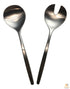 Chill 2 Salad Servers 18/10 Stainless Steel Spoon Fork CHILL2SS