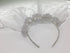 Hen's Party VEIL HEADBAND White Bride To Be Flowers Bridal Shower Bachelorette