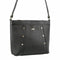Italian Genuine Leather Bag Cross Body Handbag Ladies iPad - Black