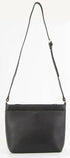 Italian Genuine Leather Bag Cross Body Handbag Ladies iPad - Black