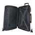 Pierre Cardin Inspired Milleni Checked Luggage Bag Travel Carry On Suitcase 75cm 124L - White