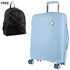 Pierre Cardin Inspired  Luggage Bag Large in Blue +  Waist Bag (2 Items)