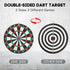 12" Dartboard Dart Board with Steel Darts Professional Competition Party Game
