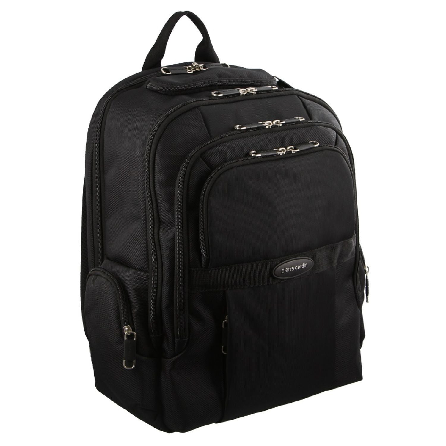 30L  Large Padded Backpack Bag w Laptop Sleeve Travel Luggage - Black