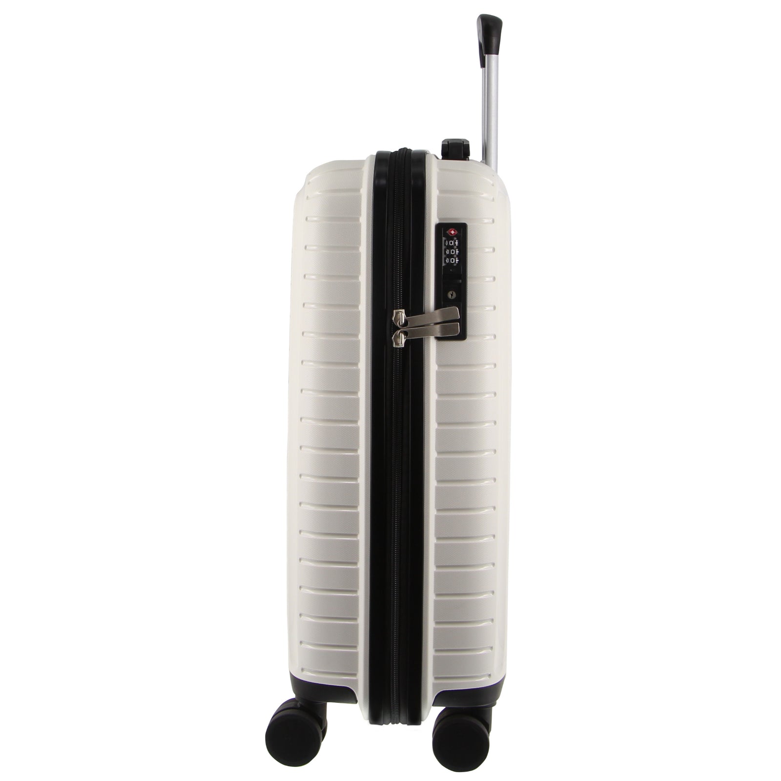 76cm Large Hard-Shell Suitcase Travel Luggage Bag - White