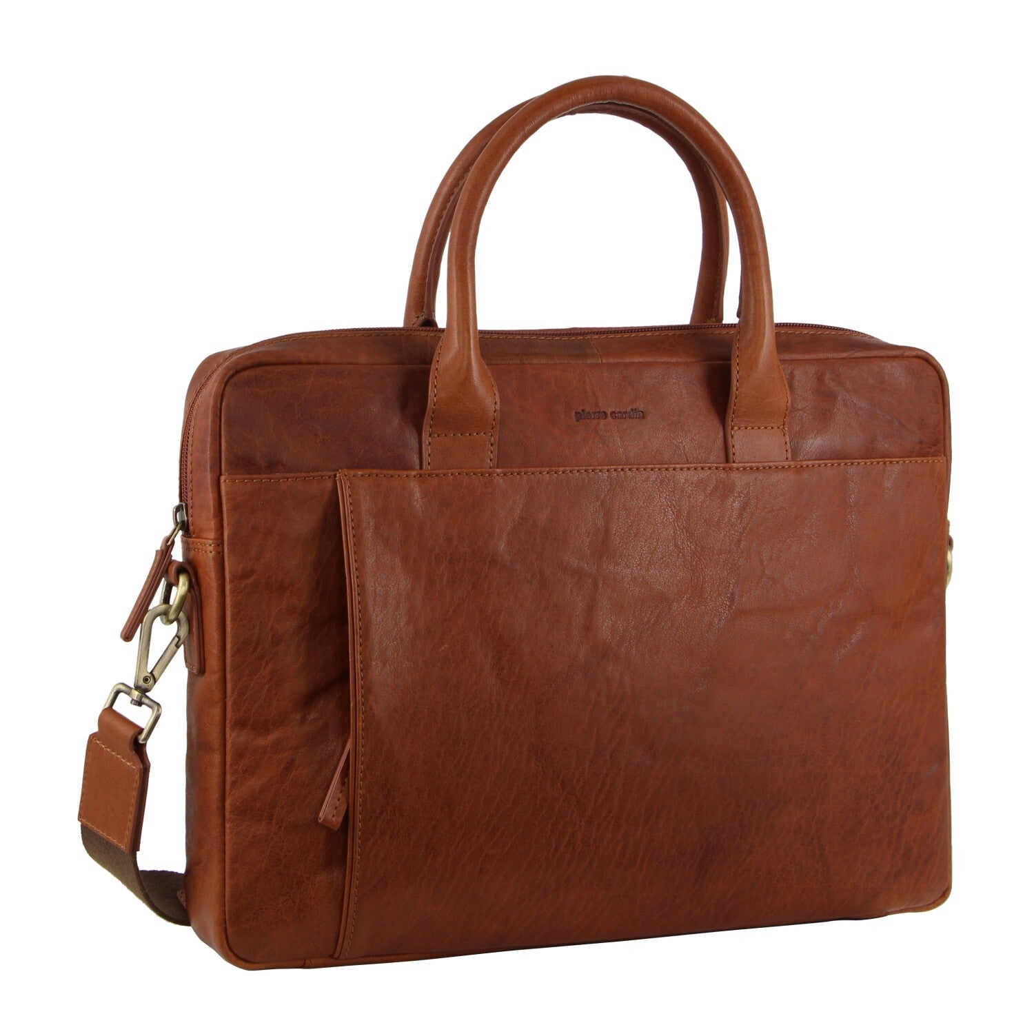 Pierre Cardin Leather Multi-Handle 15