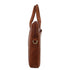 Pierre Cardin Leather Multi-Handle 15" Laptop Computer Bag - Tan