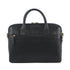 Pierre Cardin Leather Multi-Compartment Business 15" Laptop Bag - Black