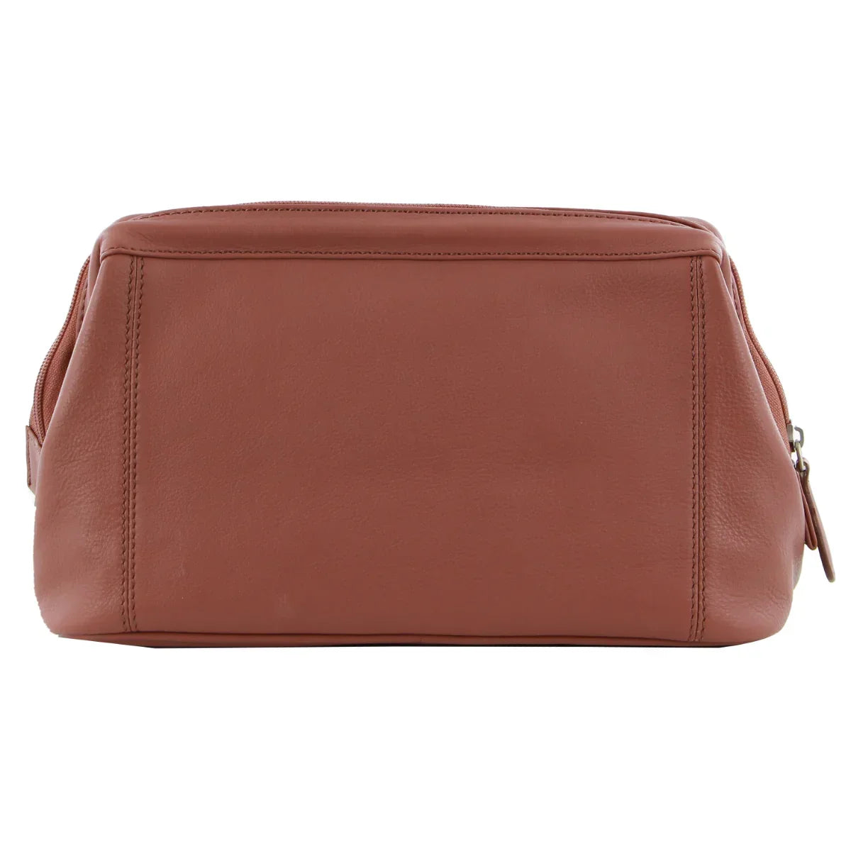 Mens Rustic Leather Toiletry Case Bag Travel - Casia Rose
