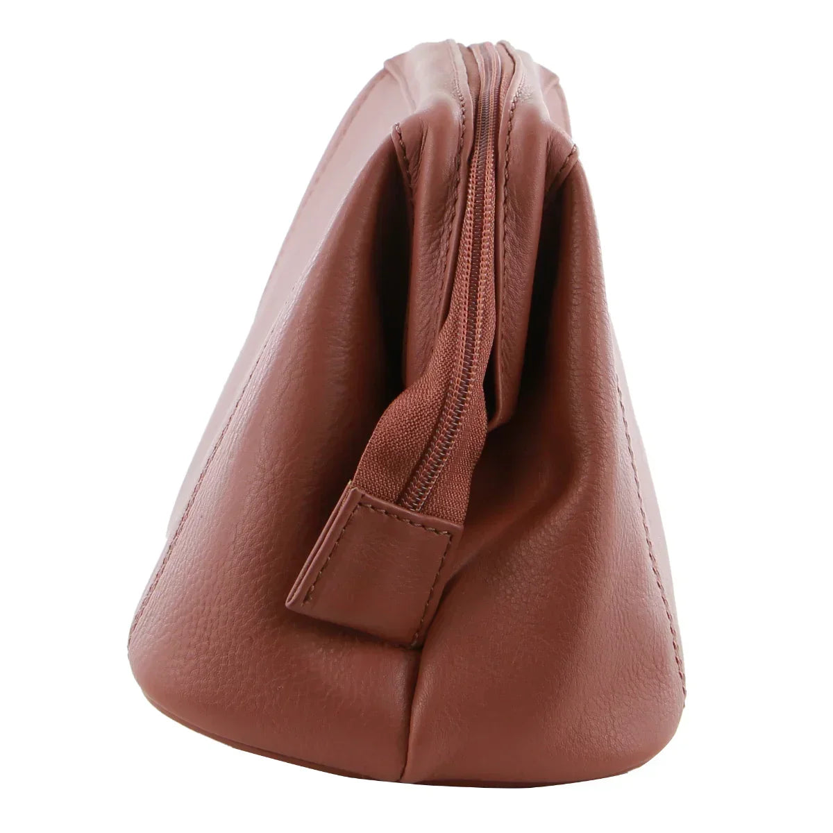Mens Rustic Leather Toiletry Case Bag Travel - Casia Rose
