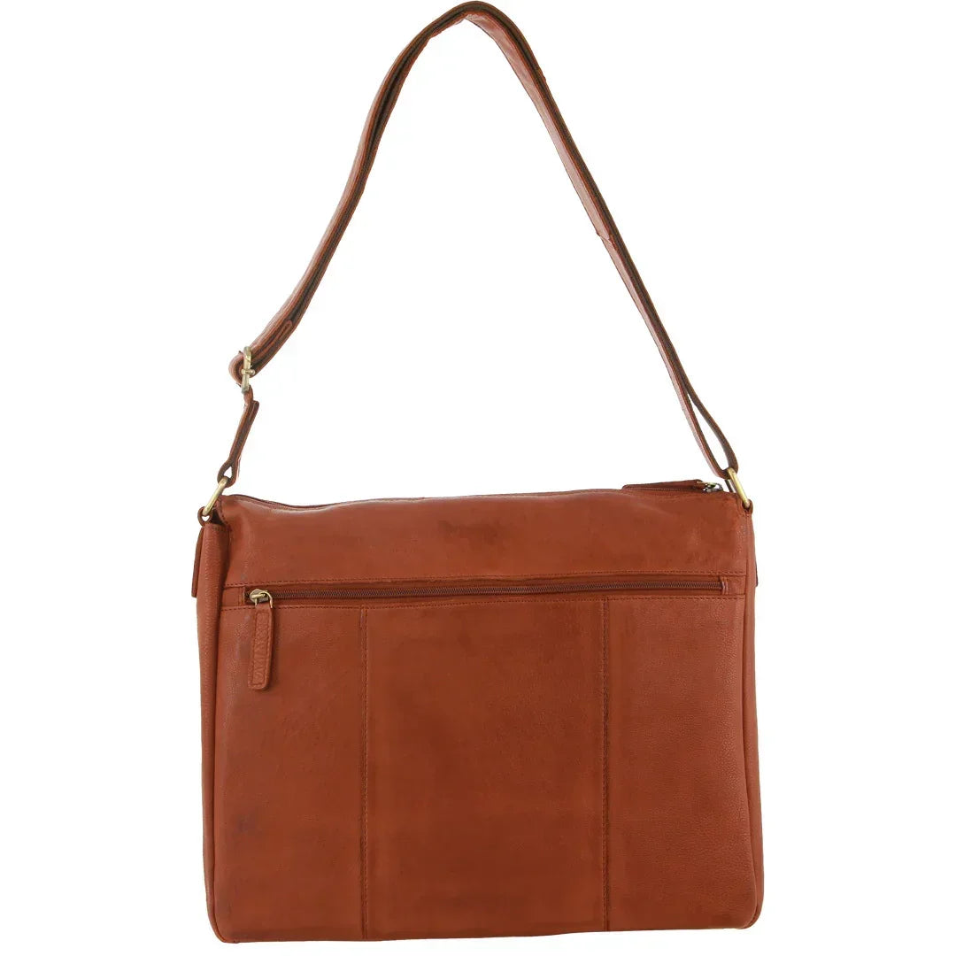 Leather Briefcase Bag Tote 13