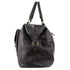 Mens Leather Business Overnight Bag Luggage Duffle Weekend Travel - Black