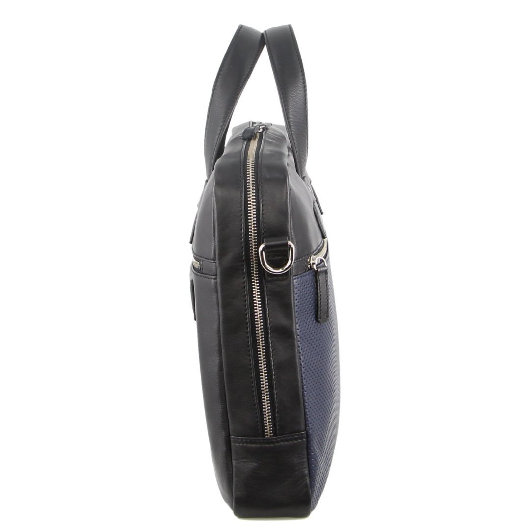 Pierre Cardin Mens Pebbled Leather 15