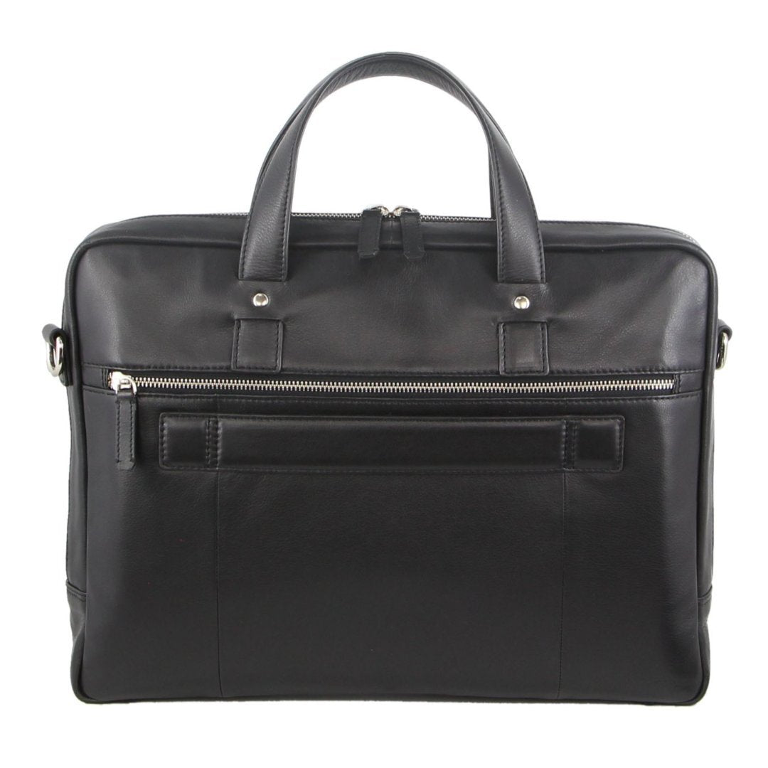 Pierre Cardin Mens Pebbled Leather 15