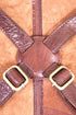 2x  Professional Leather Apron Butcher Woodwork  Barber - Chestnut