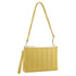 Womens Crossbody/Clutch Leather Bag in Yellow