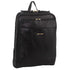 Rustic Womens Leather Backpack Bag Handbag Back Pack Travel  - Black