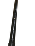 Metal WALKING STICK Travel Extendable Pole Compact Adjustable Lightweight - Black