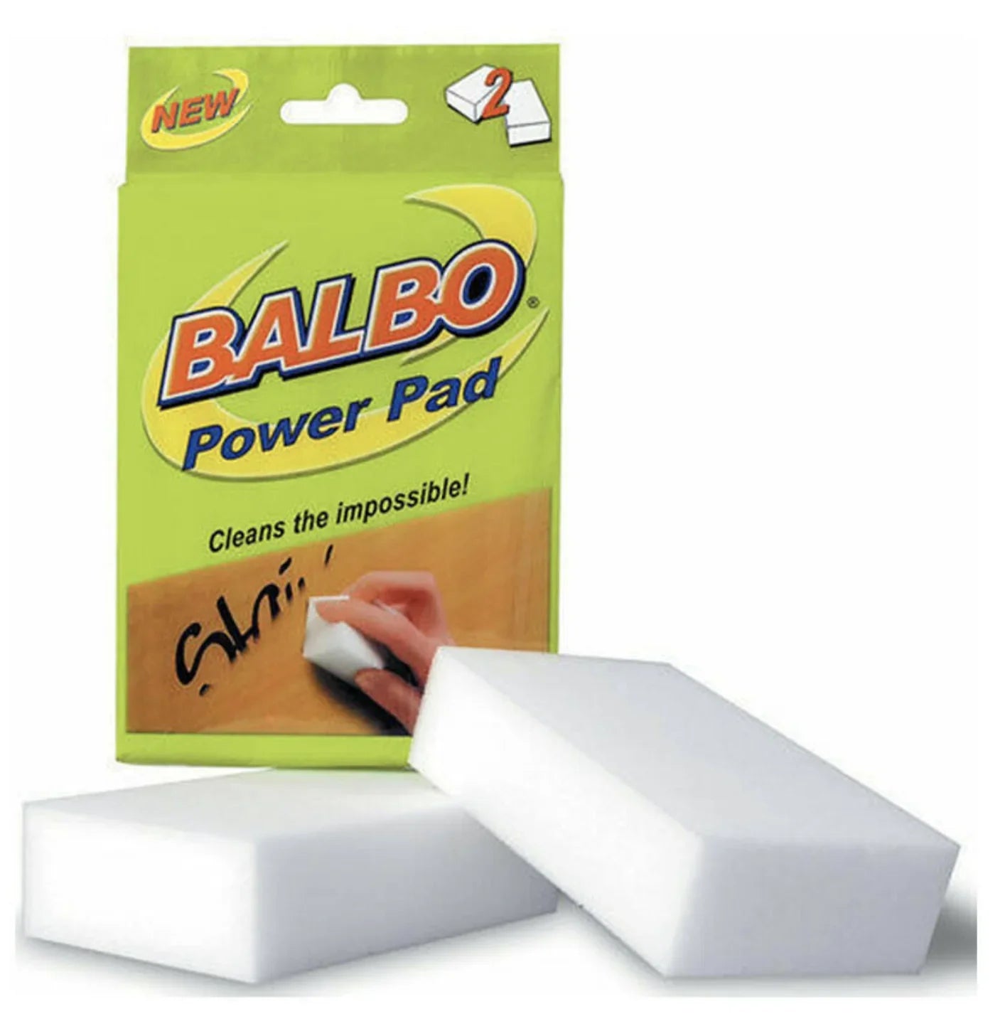 Pack of 2  Power Pad Cleaning Pad Eraser Magic Cleaning Tool Sponge