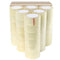 36x 100m Rolls Silent Clear Heavy Duty Packing Packaging Low Noise Tape (48mm Width) Bulk