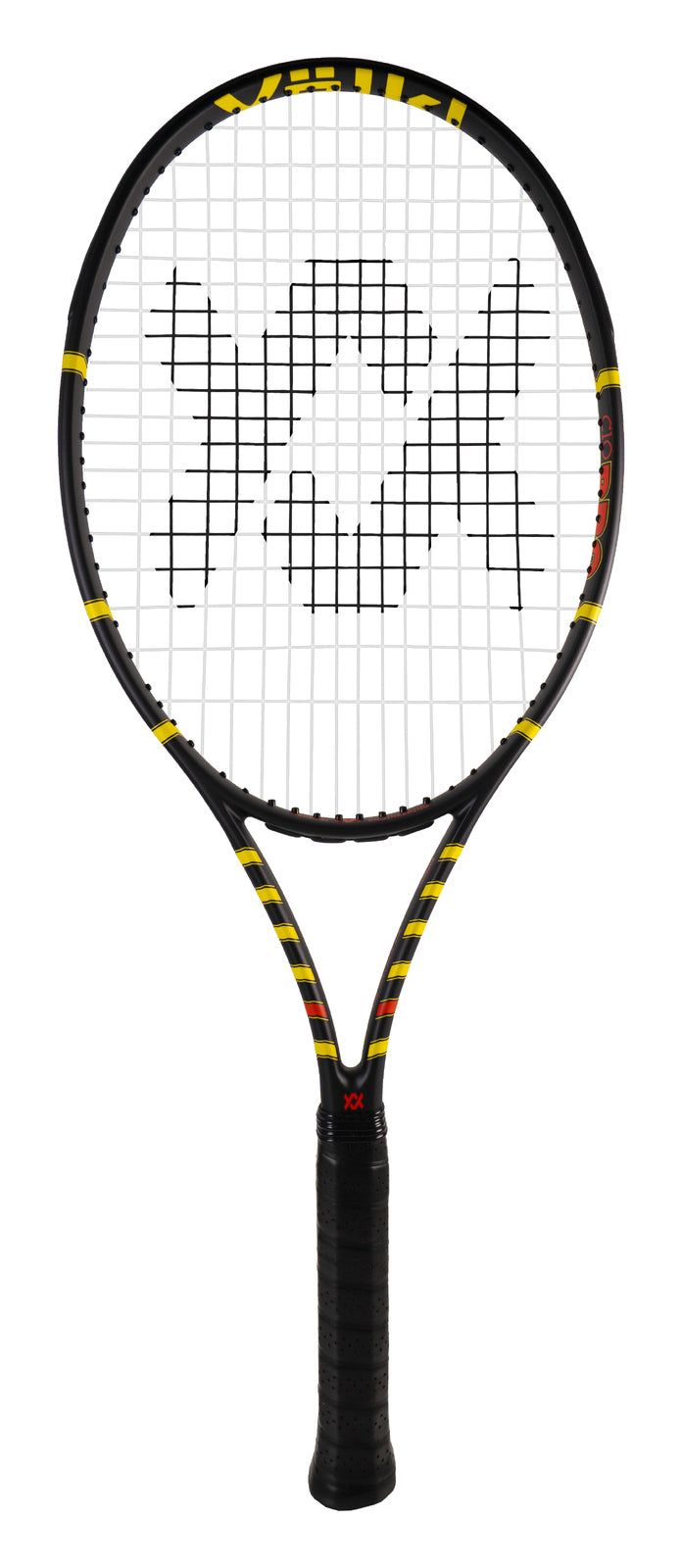 C10 Pro Tennis Racquet (330g) - Fully Strung with Free Dampener - 4 3/8