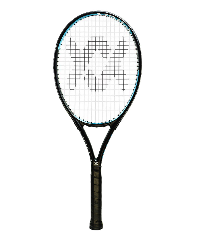 Team Energy Tennis Racquet (Fully Strung) Racket with Free Dampener - 4 3/8