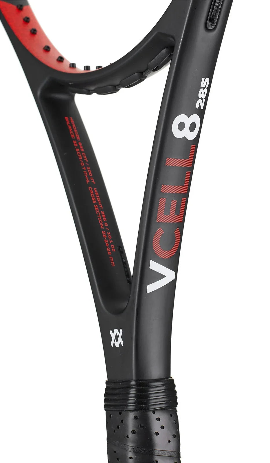 V-CELL 8 285g Tennis Racquet Racket - Unstrung - 4 1/2