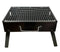 Mini Portable Foldable Charcoal Grill BBQ Grill Outdoor - Matte Black