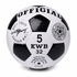 Classic Soccer Ball Football Training Standard Size 5 - Black/White