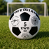 Classic Soccer Ball Football Training Standard Size 5 - Black/White