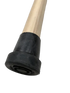 93cm WOODEN WALKING STICK Wood Cane Pole Carved Varnished Deluxe Sturdy - Beige