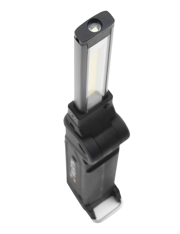 Cordless LED Work Lamp 700 Lumen USB Rechargeable Folding Head Light