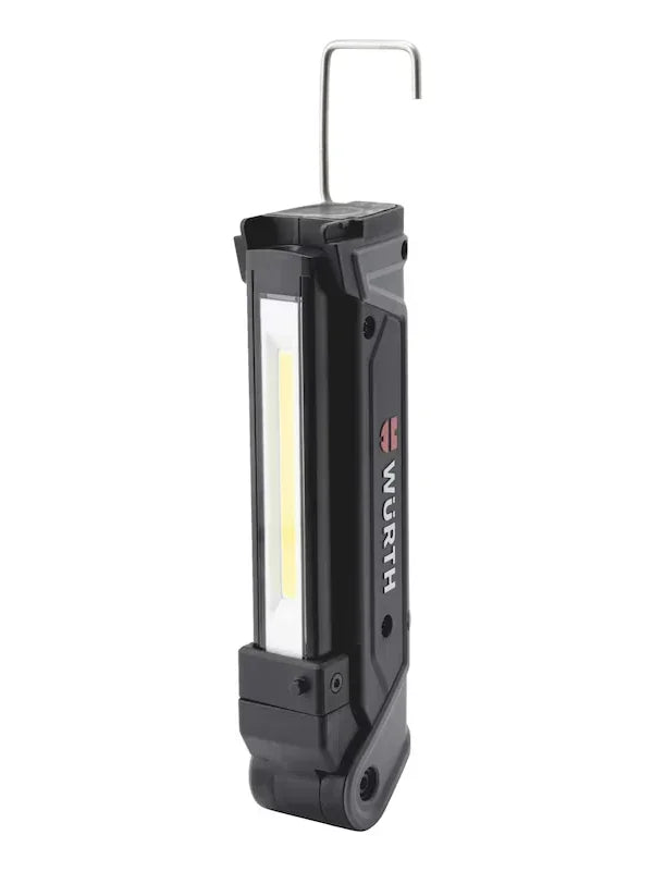 Cordless LED Handheld Work Lamp ERGOPOWER BEND+ – 700 Lumen, Folding Head, USB Rechargeable