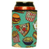 Burgers Junk Food Stubby Cooler 2-Pack - Standard